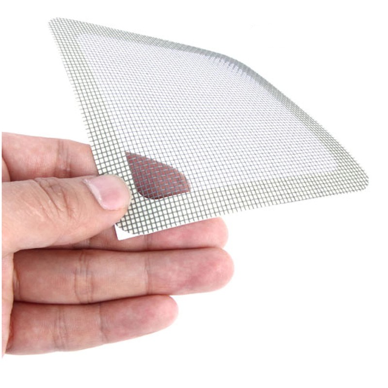 Self Adhesive Window and Door Screen Repair Sheets (Gray)