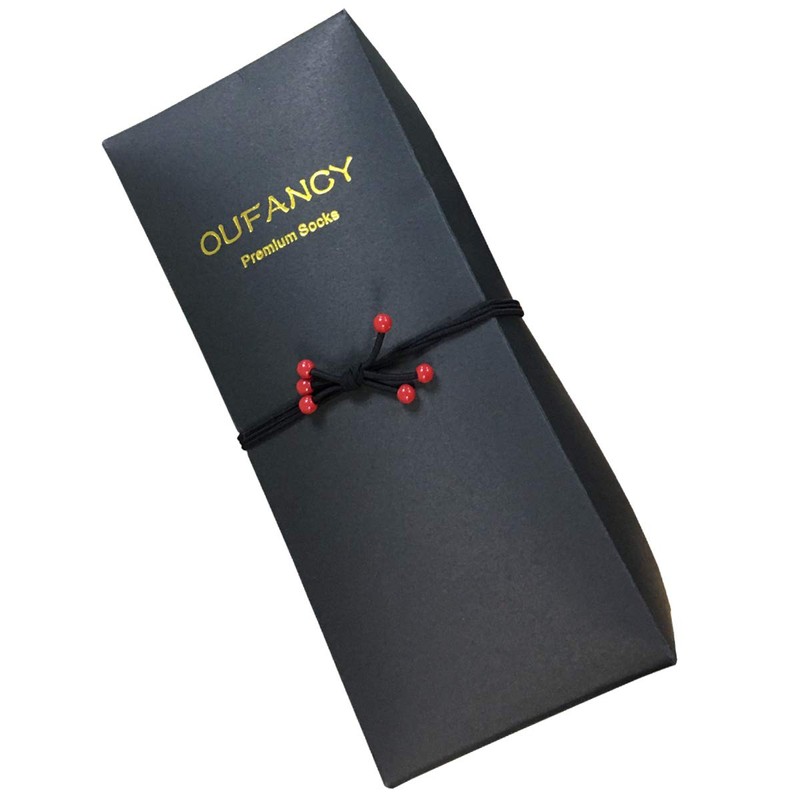 Oufancy Women's Thermal Over The Knee Socks, 2 Pair Set,