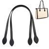 Zwenjuan Bag Handle PU Leather, 2 Pieces Bag Handle, Bag