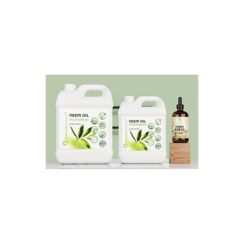 Premium Nature Nature Aceite de Neem para Plantas de Interior