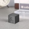 Pevfeciy 1 Inch Carbon Cube 25.4 mm Metal Density Cube