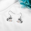 ONEFINITY Raccoon Earrings 925 Sterling Silver Raccoon Earrings Animal Raccoon