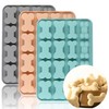 3Pack Dog Bone Silicone Mold, Dog Treat Mold,Baking Mold, Used