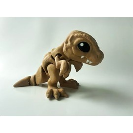 Big Beige Posable T-Rex (Large)