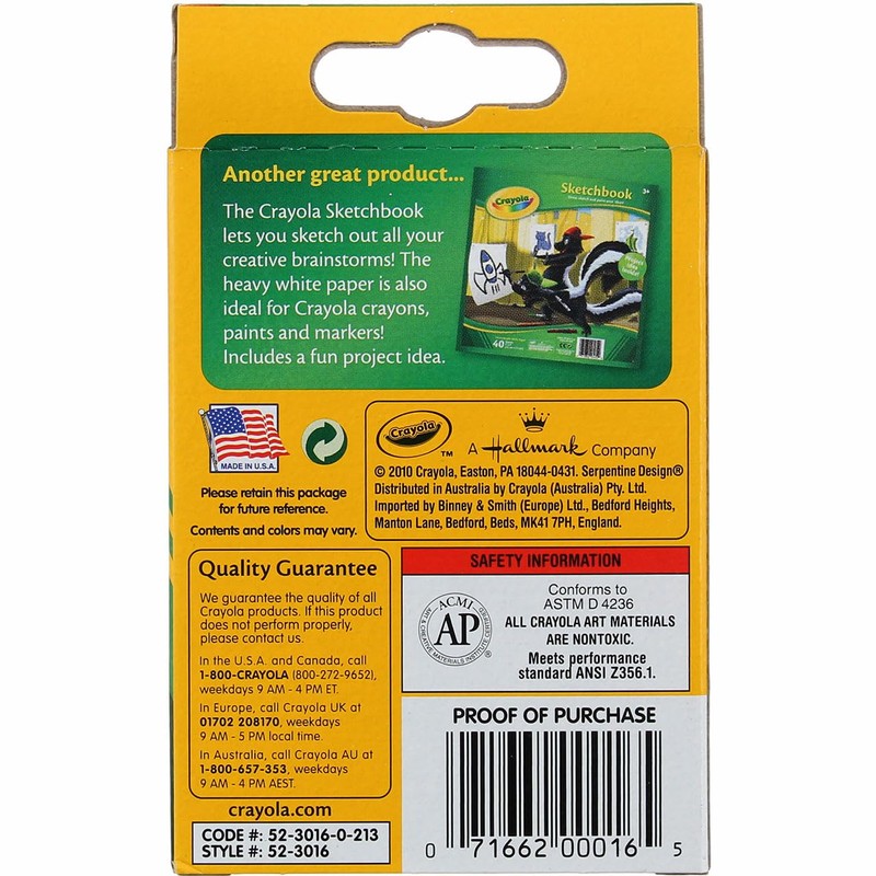 Crayola Classic Color Pack Crayons 16 ea.