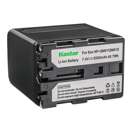 Kastar Battery 1-Pack for Sony NP-QM91D NP-QM and Sony DCR-TRV6 DCR-TRV60 DCR-TRV70 DCR-TRV730 DCR-TRV738 DCR-TRV740 DCR-TRV75 DCR-TRV8 DCR-TRV80 DCR-TRV828 DCR-TRV830 DCR-TRV840 DCR-TRV890 DCR-TRV940