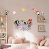 2 Sheet Cute Cartoon Wall Stickers for Girls, Sisters Garden