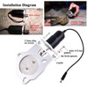 EVIL ENERGY Universal Electric Cutout Motor Replacement for Separate Style