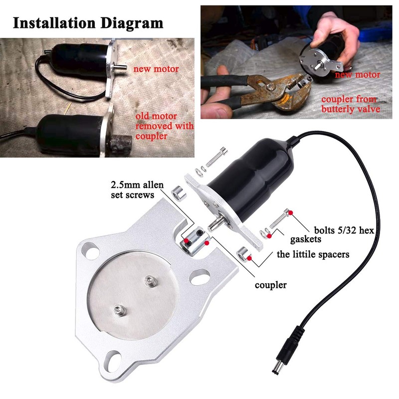 EVIL ENERGY Universal Electric Cutout Motor Replacement for Separate Style