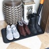 Ottomanson TRY RDM PDM Collection Indoor/Outdoor Boot Tray Non-Slip Doormat