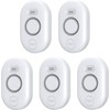 5 Pack Water Leak Detectors for Home, 100dB Water Sensor