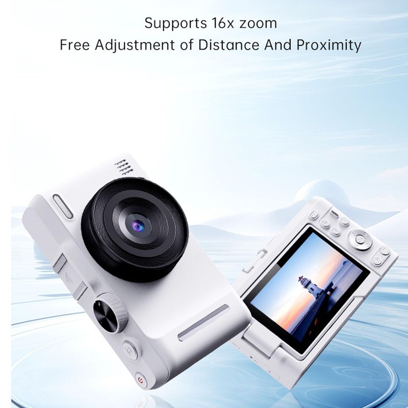 Dpofirs 4K Digital Camera for Photography, Vintage 48MP Vlogging Camera,