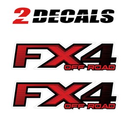 FX4 Off Road Decals Stickers - Super Duty F250 F350 F450 (1997-2010)
