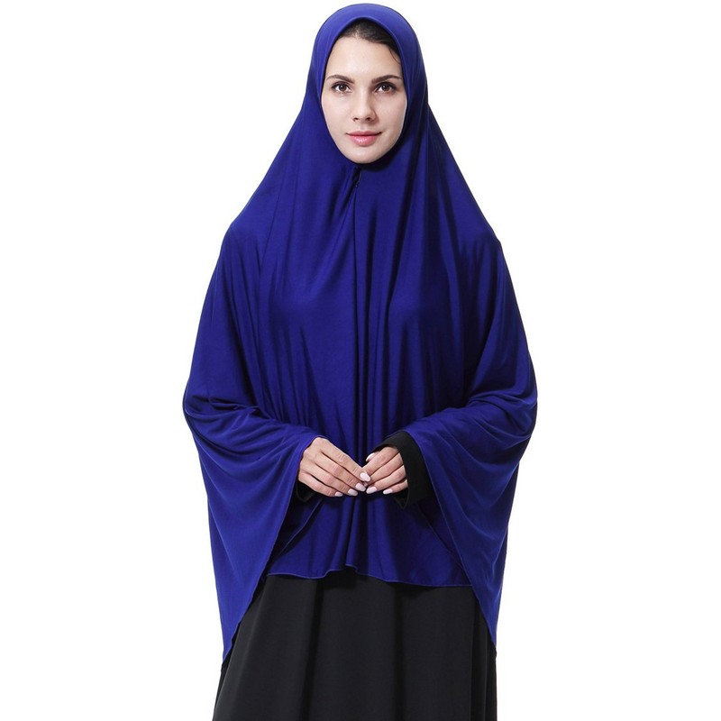 Ababalaya - Bufanda larga para mujer, elegante, modesta, musulmana, islámico,
