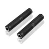 S SIENOC 2pcs 6.35mm Female to Female Adapter 6.35mm Stereo