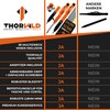 THORVALD Set Deep Hole Marker Pencil (2 x Carpenter's Pencils
