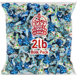 Christmas Kisses Chocolate, 2lb Pack of Christmas Candy Bulk, Christmas Chocolates for Holiday Celebrations, Perfect Christmas Candy Stocking Stuffers, Ideal Christmas kisses for Festive Celebrations