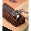 Eastlily Titanium Steel Masonic Ring Masonic Master Mason Ring Freemason
