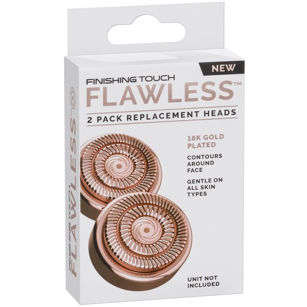 Finishing Touch Flawless Replacement Heads (Gen 2) - 2 Pack