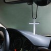 Cross Hanging Ornaments for Car Rear View Mirror, Cross Metal