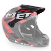 MET Visor P/Helmet Parachute MCR, Sport, Red/Black (Multicoloured), S/M