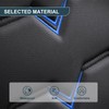 Car Seat Covers Front&Rear Full Set Seat Protector Pu Leather