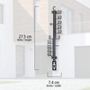 Lantelme Garden Thermometer, 18cm-66 cm, Analogue, Outdoor, Balcony, Garden