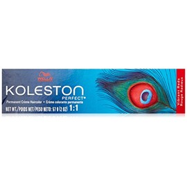 Wella Koleston Perfect Permanent Creme Haircolor 1: 5/4 Light Brown/red, 0.3 Oz