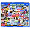 White Mountain - I Love North Carolina, 1000 Piece Jigsaw