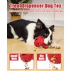 Dog Chew Toys for Aggressive Chewers, Rubber Treat Dispensing Stimulation