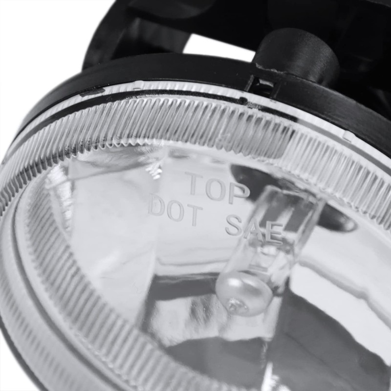 Spec-D Tuning Clear Driving Fog Lights +Bulbs Compatible with 1999-2002