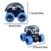Moocuca Pack of 2 Monster Truck, Friction-Operated Pull Back Toy