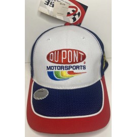 Chase VINTAGE NASCAR Hat JEFF GORDON Cap Mesh Trucker DuPont RACING #24 New NWT (spots