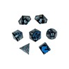 Let's Play Games Inscripted LPG Dice RPG Set, Dragon Blue