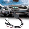 Car Audio AUX Adapter Cable Bluetooth 5.0 Module Hands-Free Microphone
