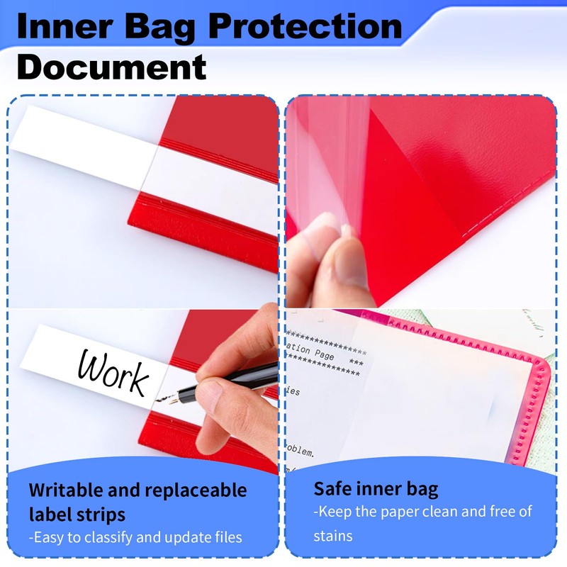10 PCS A4 Project Folder Plastic Display Folders Presentation Folders