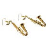 Miniblings Saxophone Saxophone Jazz Saxophonist Service Earrings Earrings + Box
