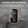 Self-Powered Doorbell Wireless Doorbell Waterproof Smart Doorbell with 36 Melodies
