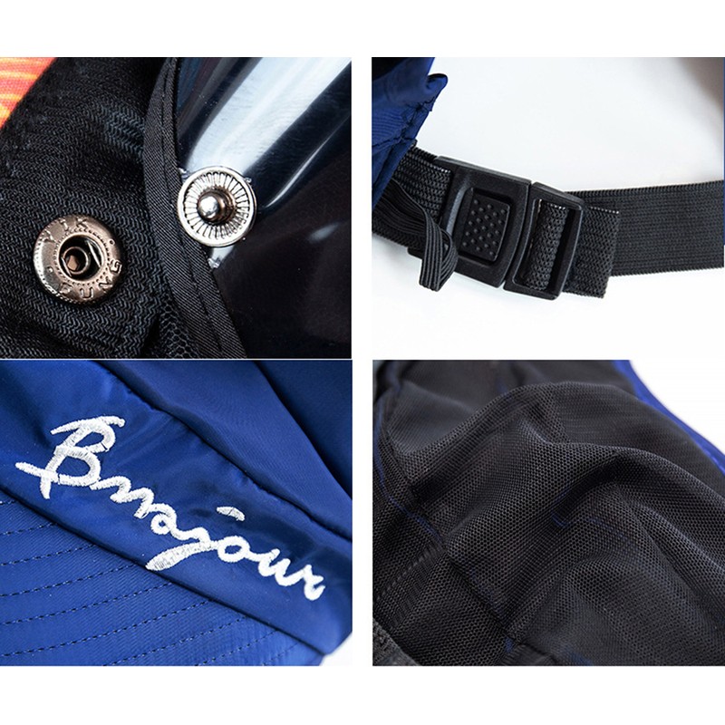 Wide Edge Sun Hat Protective with Removable Face Shield Summer