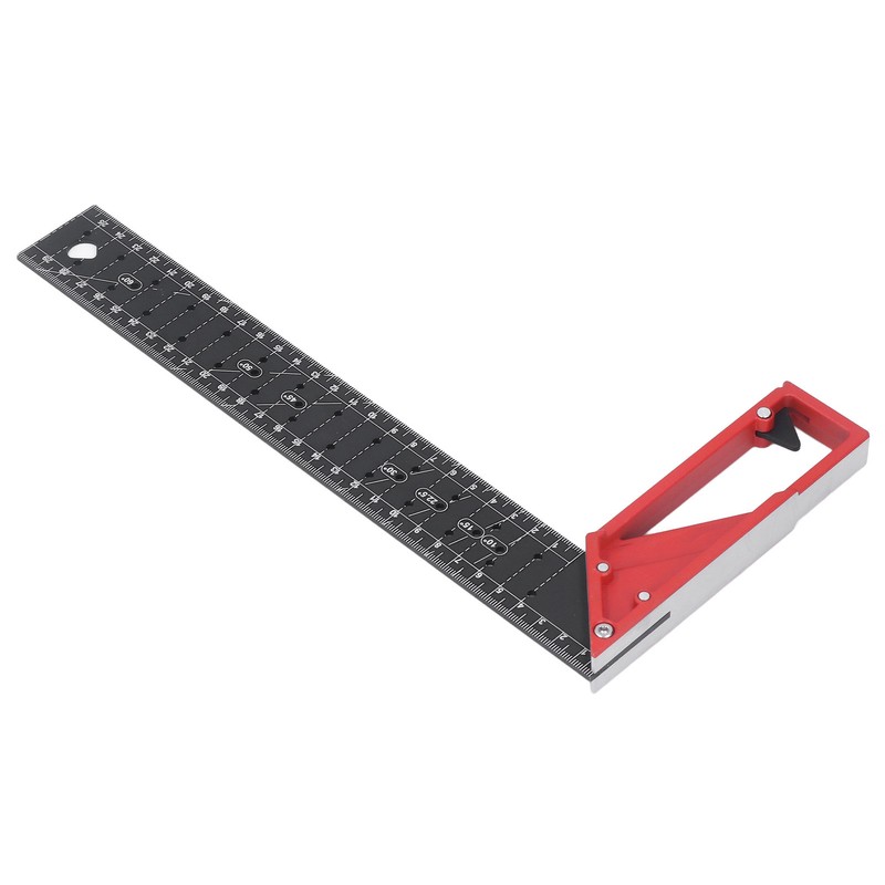 Woodworking Square Multi Angle Professional L Shaped Aluminum Alloy Scribing