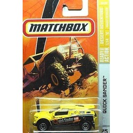 Matchbox 2009, Quick Sander # 75, Desert Adventure 1:64 Scale. by Matchbox