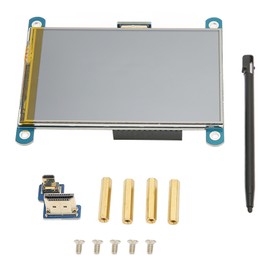 4in HD Multimedia Interface LCD IPS Display 800x480 Resolution Resistive Touch Screen with Stylus for Raspberry Pi