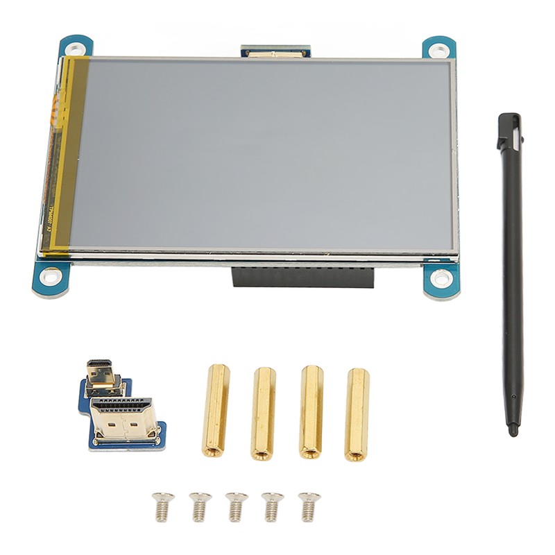4in HD Multimedia Interface LCD IPS Display 800x480 Resolution Resistive