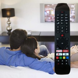 FOXRMT Replacement Hitachi RC43141 Remote Control Fit for Hitachi Smart LED TVs 24HB21T65U 32HB26T61U A 43HB26T72U 43HK25T74U 50HB26T72U A 50HK25T74U 55HK25T74U