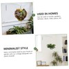 IWOWHERO 2Pcs Wrought Iron Wall Bracket Hooks for Hanging Plants