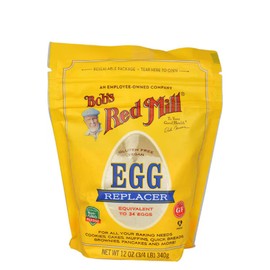 YCNO KOMBOFAN (Pack of 2) Bob's Red Mill Vegan Egg Replacer, Equivalent to 34 Eggs, Non-GMO, Gluten Free, (12 oz each, Total: 24 oz)