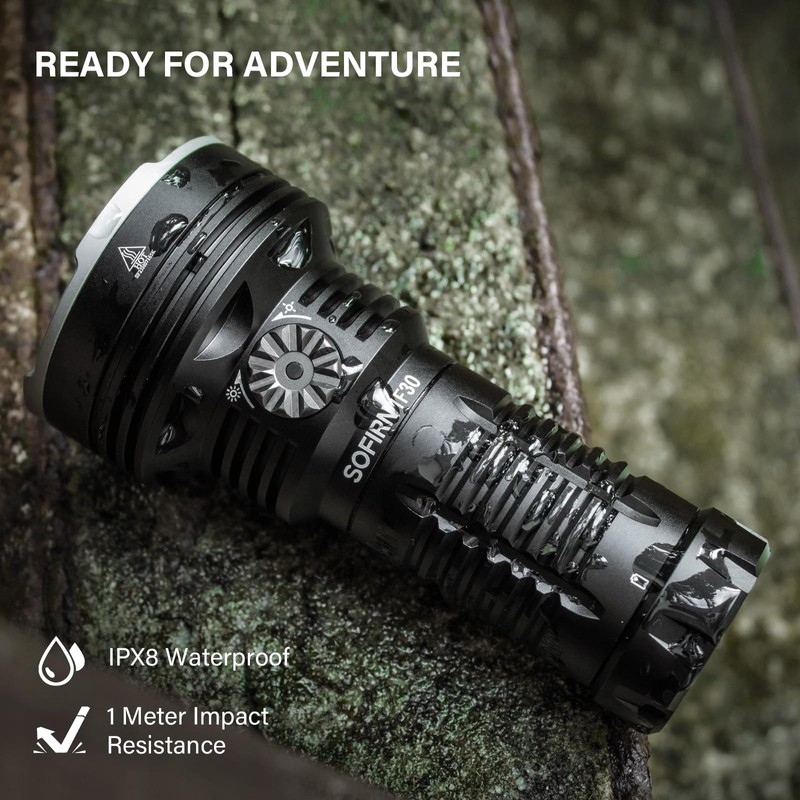 sofirn IF30 Flashlight High Lumens, 12000 Lumens Ultra Bright Flashlight