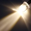 uxcell 10Pcs 10mm Pre Wired LED, Warm White DC3-6V Clear