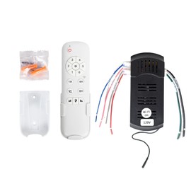 Ceiling Fan Remote Control Kit,3-in-1 Ceiling Fan Light Timing & Speed Remote，for CF72 Ceiling Fan Remote Controls and Receiver