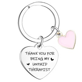 Waeceip Friendship Gifts for Women Thank You Gift for Friend Thank You keychain for Coworkers Teacher Boss Employee Appreciation Gift